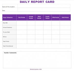 daily report template word template free