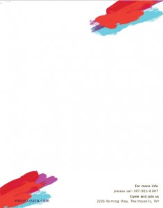 letter head in word free download