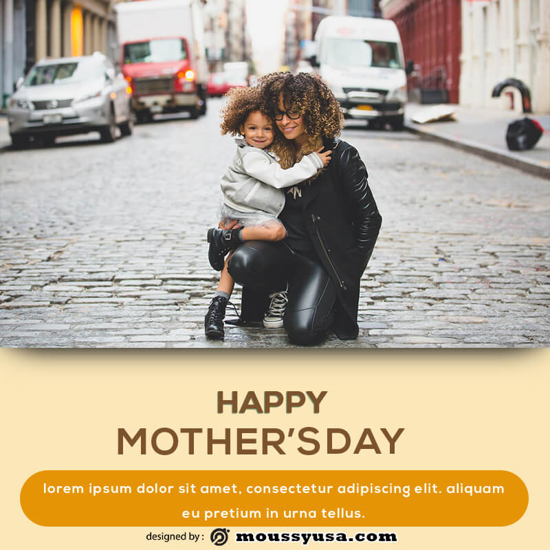 mothers day card in photoshop free download