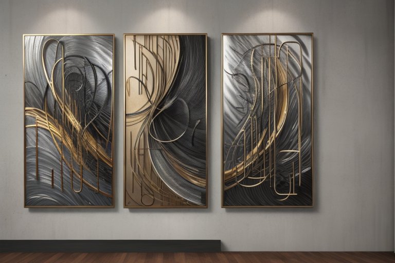 20 Abstract Metal Wall Art – Mous Syusa
