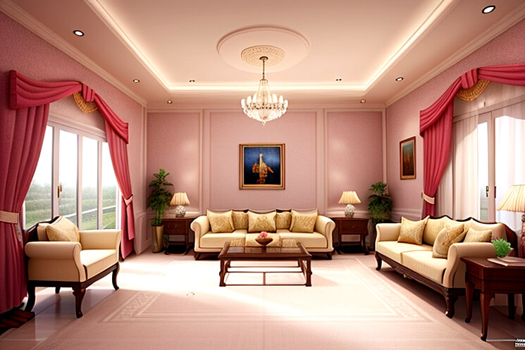 Aesthetic Ceiling Designs to Elevate Your Drawing Room