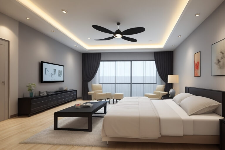 Architectural Elegance Bedroom False Ceiling Innovations