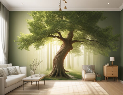 Artistry on Your Walls Tree Wall Art for the Living Room