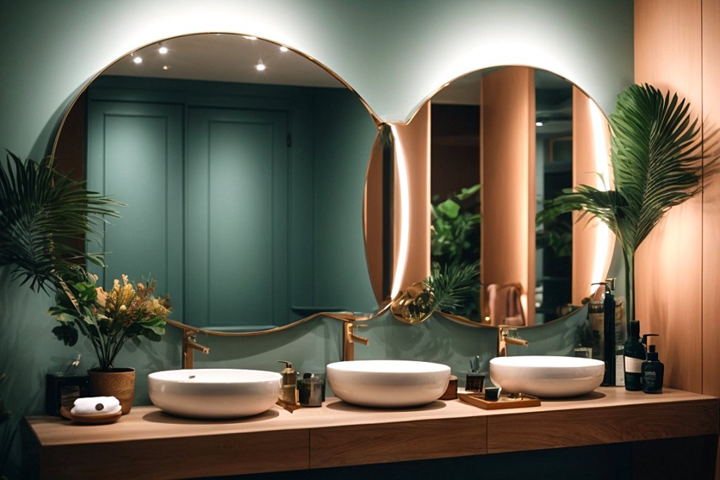 20 Mirror Wall Decoration Ideas for Bathroom | Mous Syusa