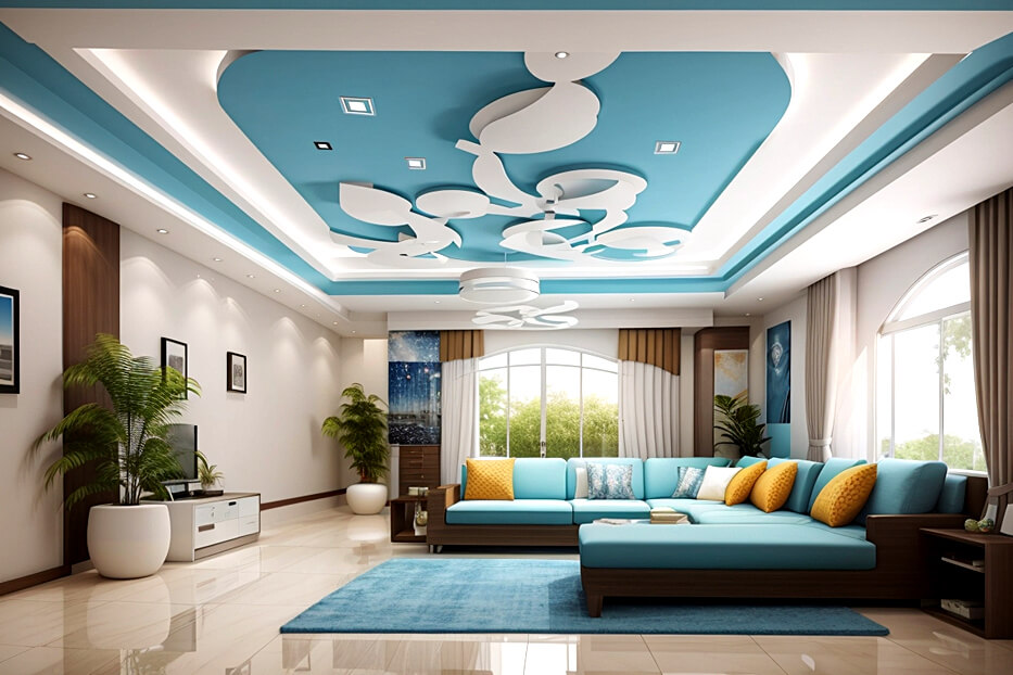 Ceiling Innovation Contemporary False Ceiling Styles