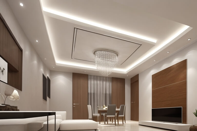 Ceiling Symmetry Effortless Elegance in Design