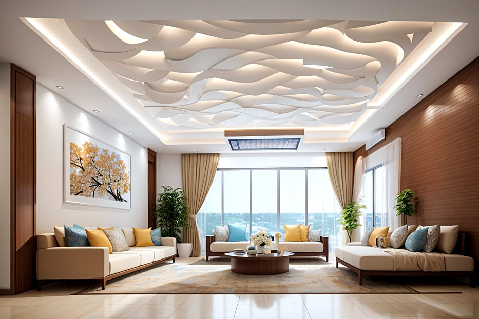 Creating Ambiance Contemporary False Ceiling Concepts