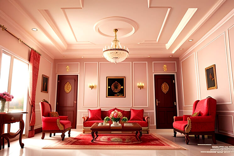 Creative False Ceiling Trends for Drawing Room Interiors