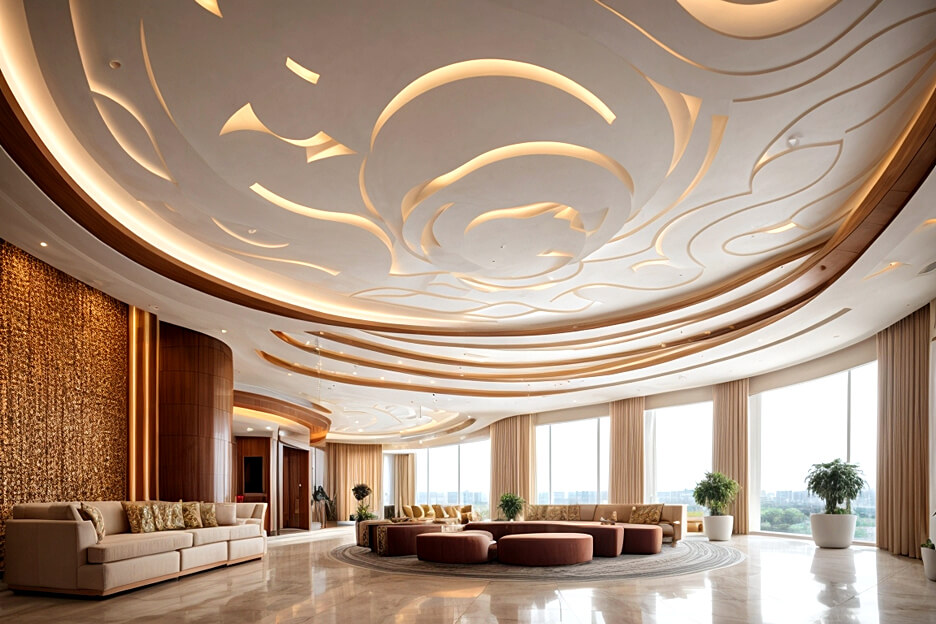 Creative Lobby Ceilings to Elevate Your Space