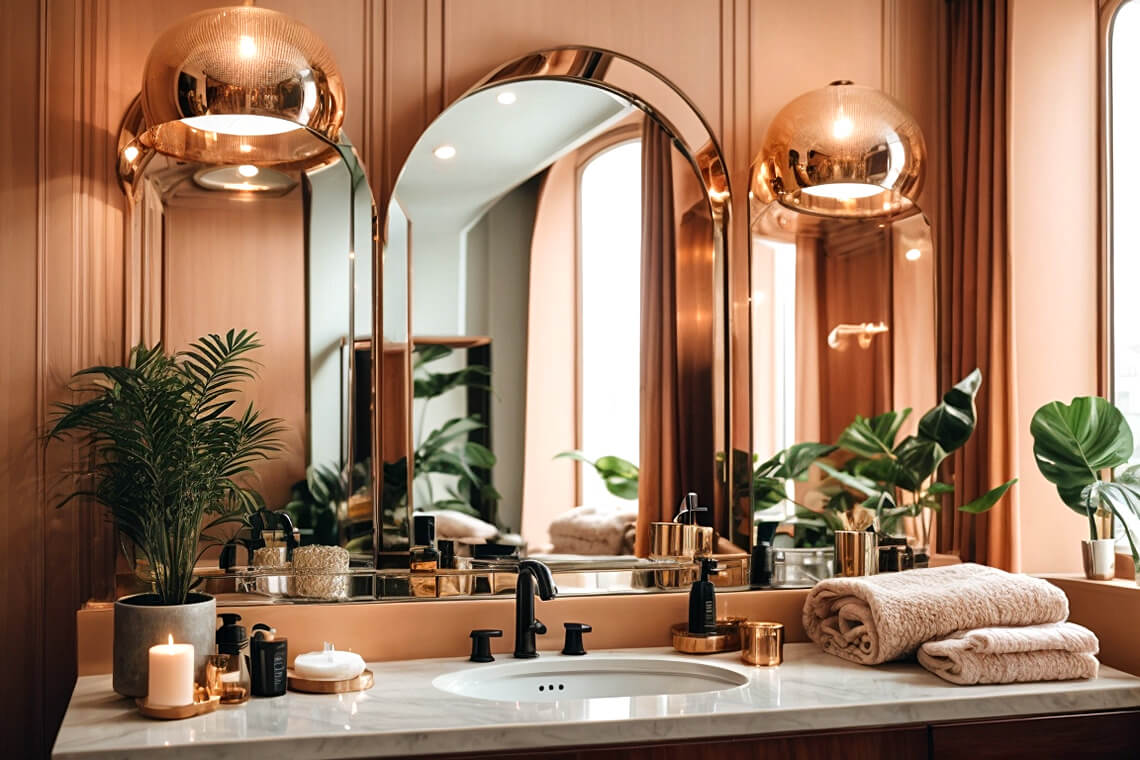 Dazzling Bathroom Mirrors That Impress