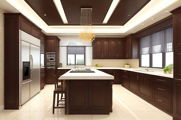 Eco Friendly Elegance Sustainable Materials for Kitchen Ceilings