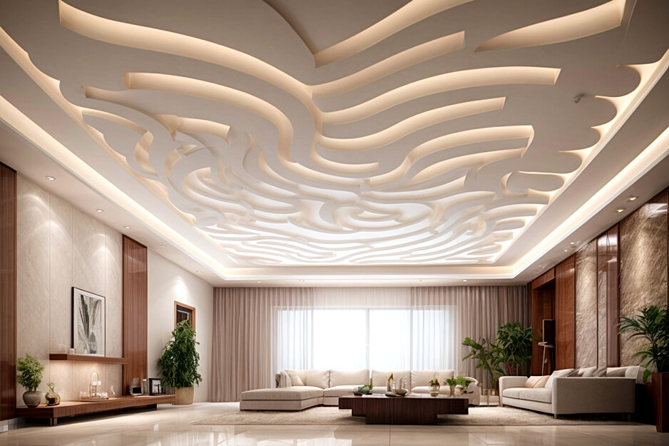 Eco conscious Suspensions Sustainable False Ceiling Trends