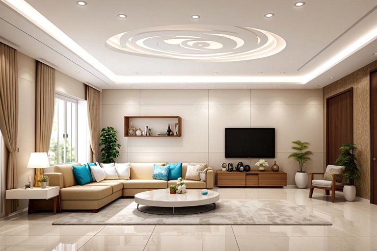 24 Simple False Ceiling Design for Hall | Mous Syusa