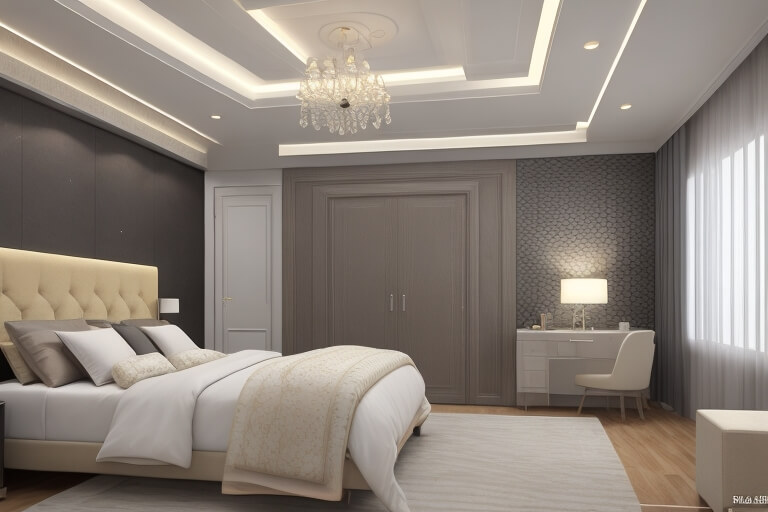 Elevate Your Space Bedroom False Ceiling Magic