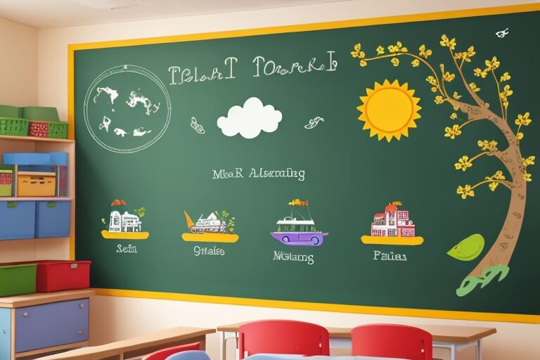 From Blank to Beautiful Classroom Nursery Wall Decor
