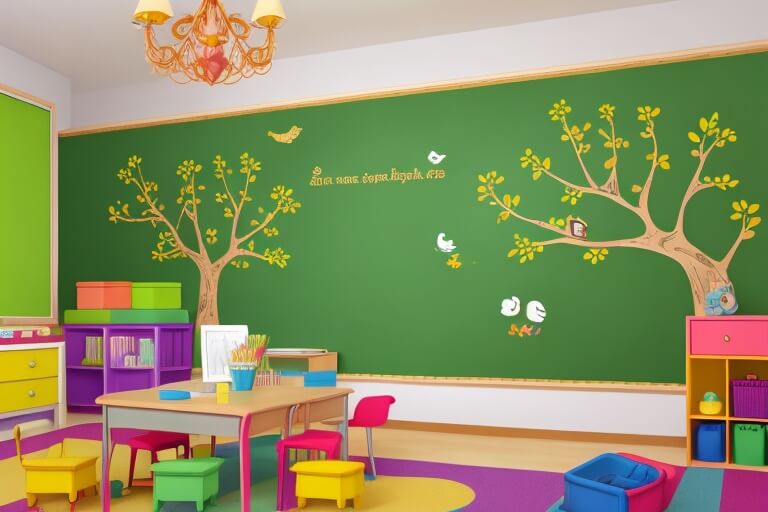 Fun and Educational Nursery Wall Stickers