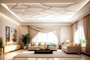 24 Simple False Ceiling Design for Hall | Mous Syusa