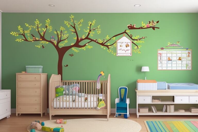 Immersive Learning Environments Nursery Wall Decor