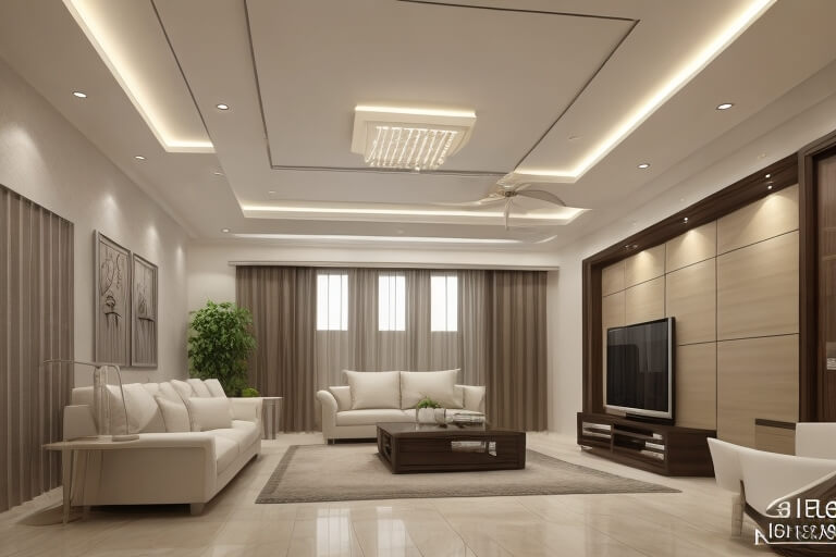 Innovative Elegance Simplistic False Ceiling Styles