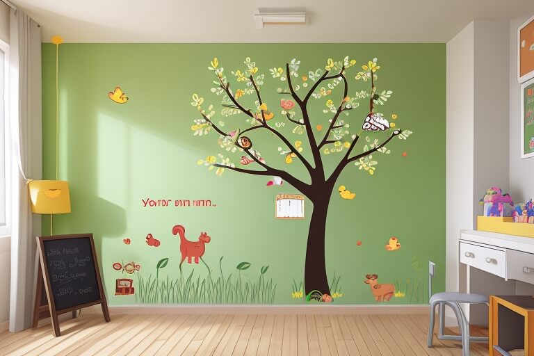 Inspire Learning with Nursery Wall Stickers
