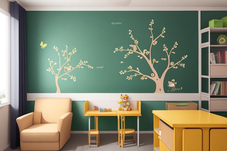 Learning Wonderland Nursery Wall Art for Schools