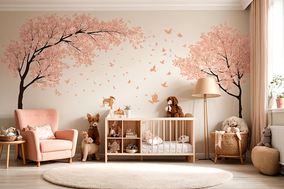 Living Room Wonderland Nursery Wall Sticker Dreams