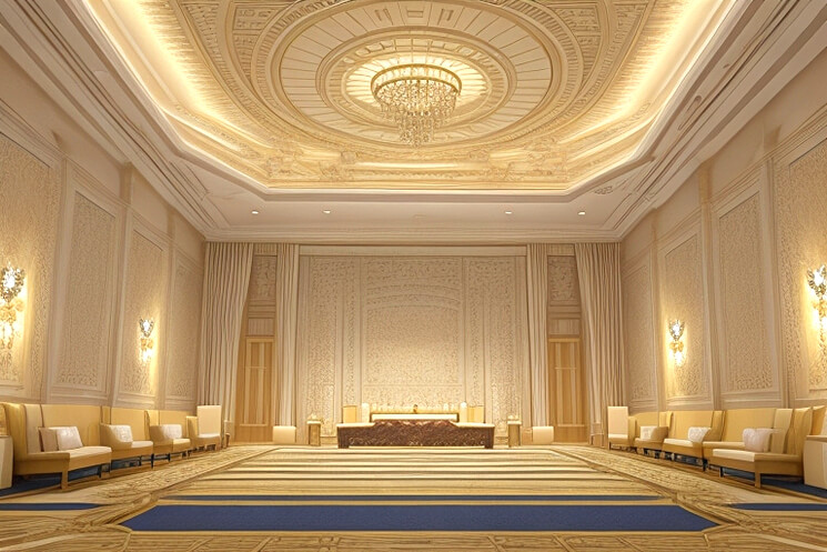 Luxurious Hall Ceiling Styles
