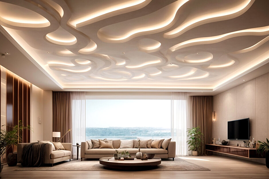 Luxury Unveiled Opulent False Ceiling Innovations