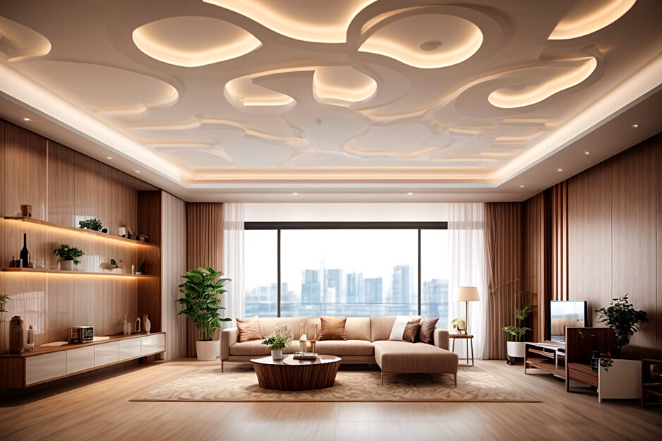 Minimalist Marvels Sleek False Ceiling Inspirations