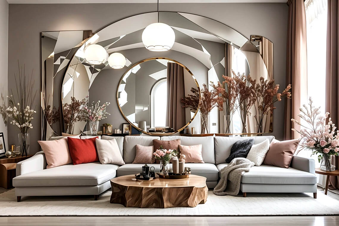Mirror Mirror on the Wall Living Room Inspiration