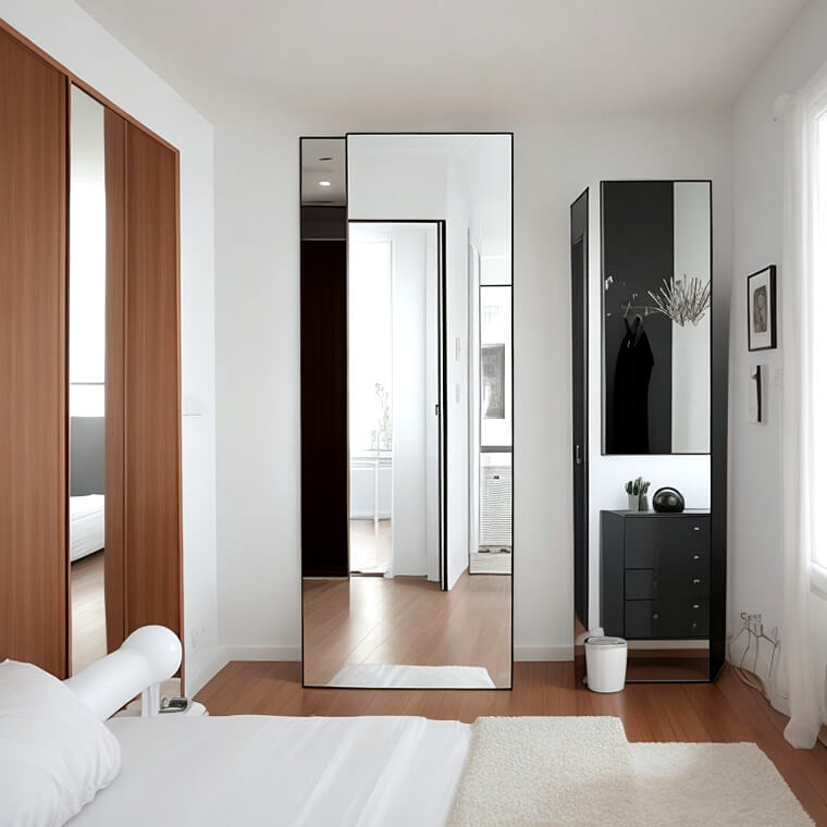 Modern Mirror Wall Decoration for Bedroom 3
