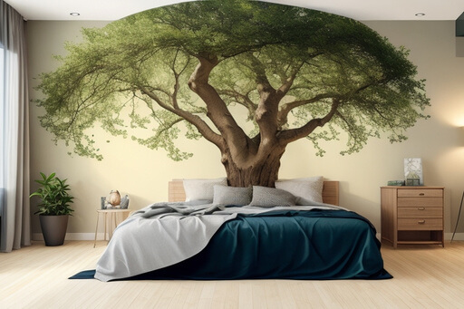 Natures Symphony Bedroom Tree Wall Art Ideas
