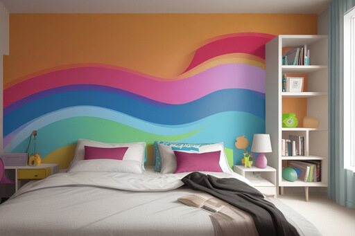 Rainbow Wall Stickers Your Bedrooms Expressive Canvas