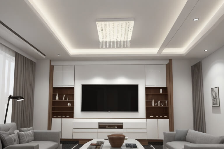 Simplicity in Style Contemporary False Ceiling Magic