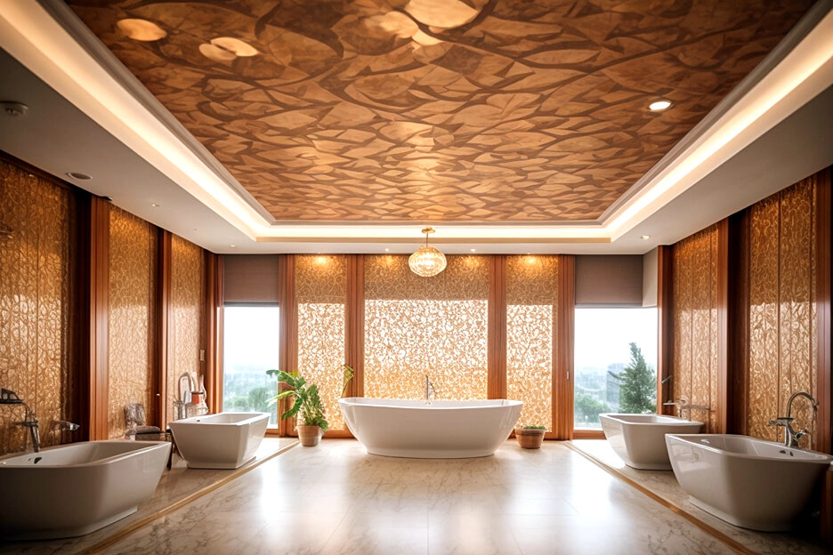 Small Space Big Impact Washroom False Ceiling Innovations