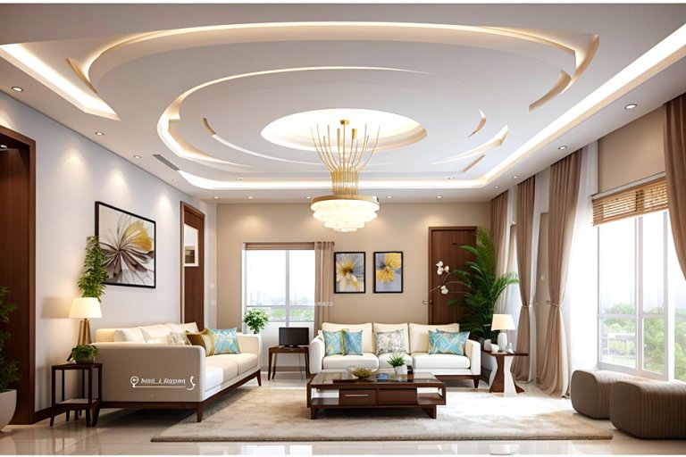 24 Simple False Ceiling Design for Hall | Mous Syusa