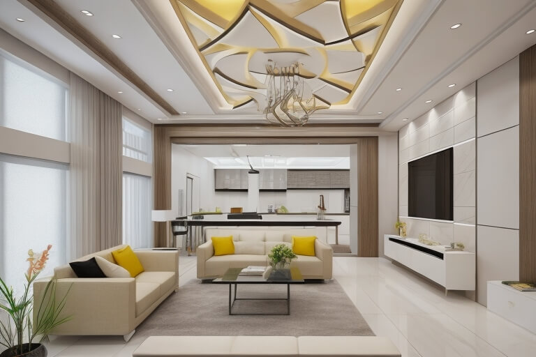 Sophisticated Simplicity False Ceiling Innovations