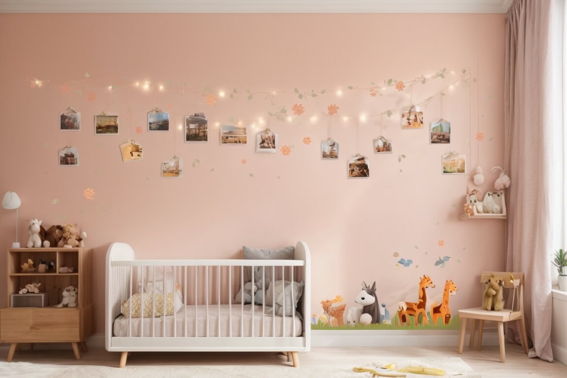 Starry Nights and Sweet Dreams Nursery Ceiling Stickers