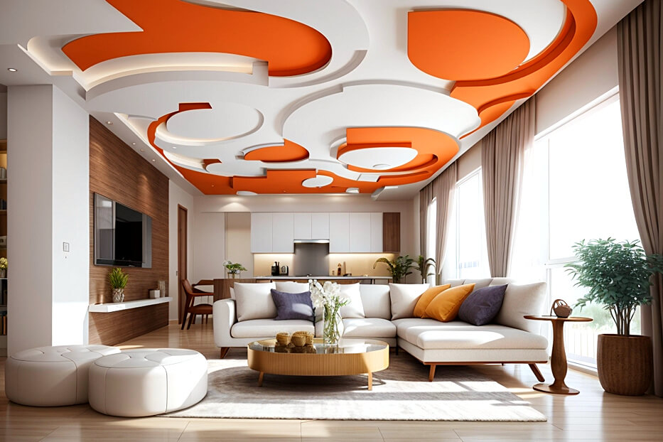 Suspended Beauty The Art of Contemporary False Ceilings