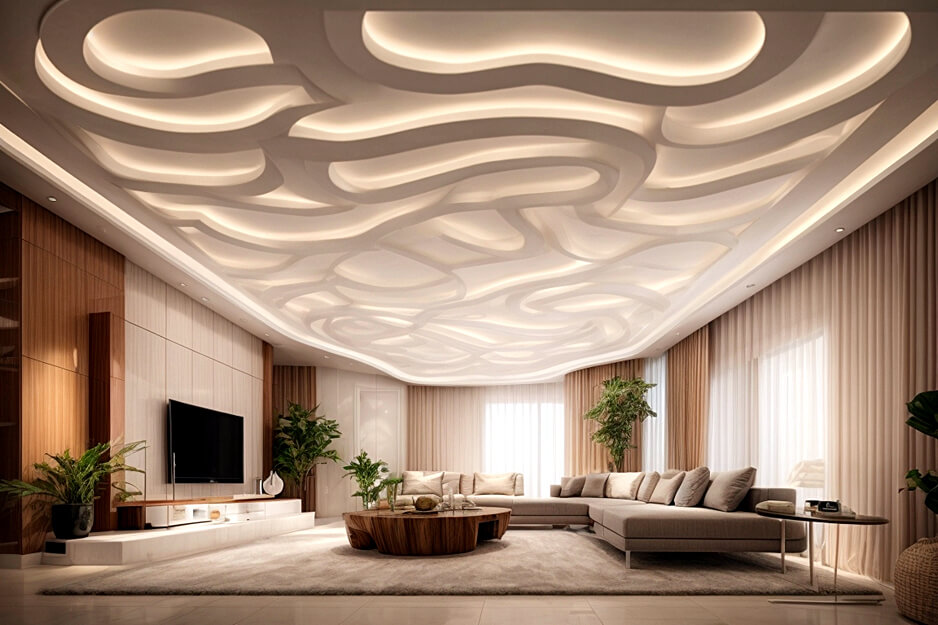 Suspended Sophistication Designing the Perfect False Ceilings