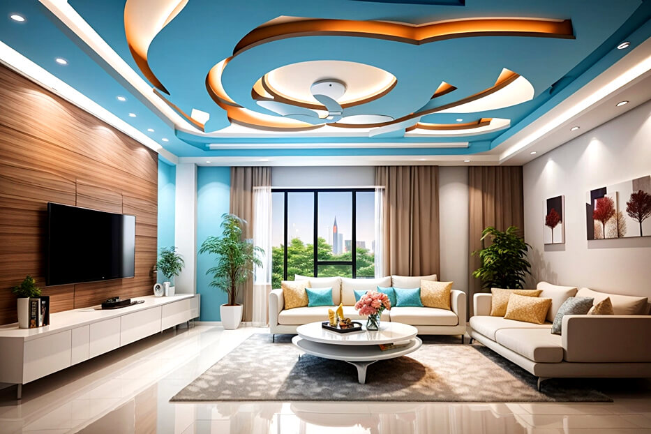 The Fifth Wall Contemporary False Ceiling Wonders