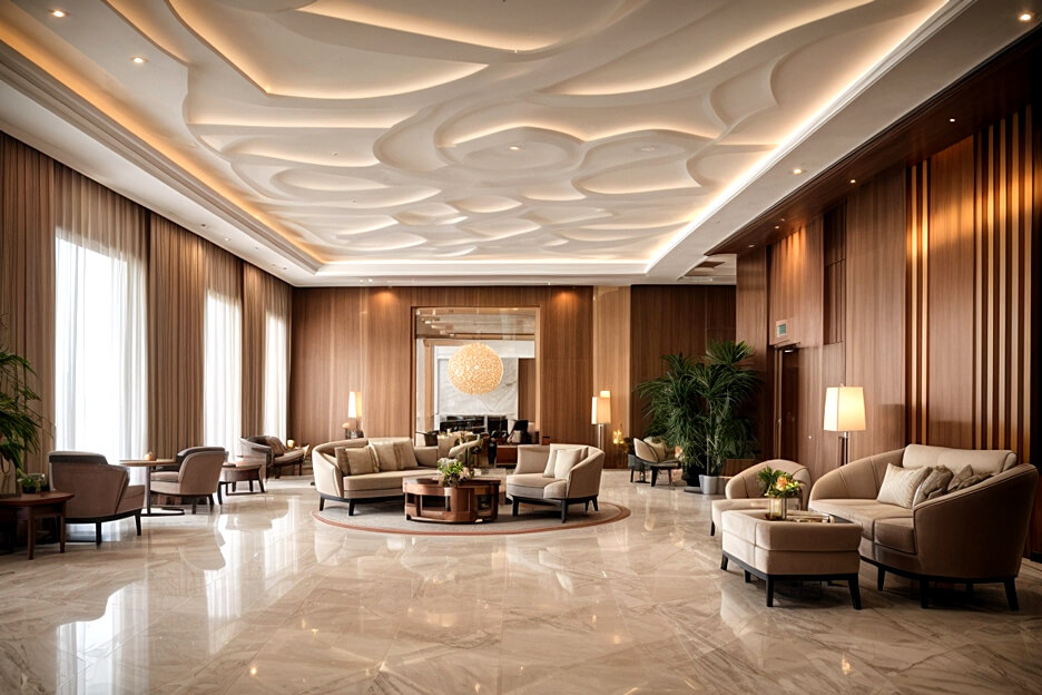 Timeless False Ceiling Designs for Lobbies