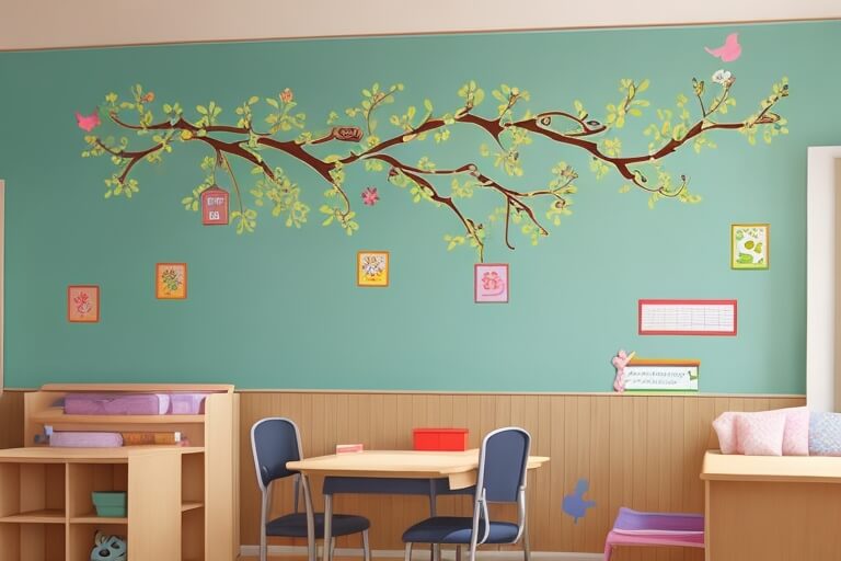 Transforming Spaces Nursery Wall Decor for Schools
