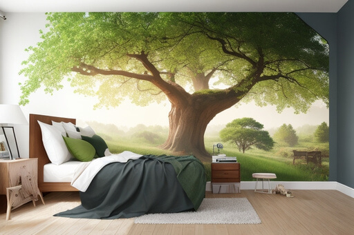 Tree of Dreams Bedroom Wall Decals for Nature Lovers