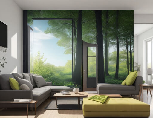 Under the Canopy Tree Wall Stickers for Living Room Retreats