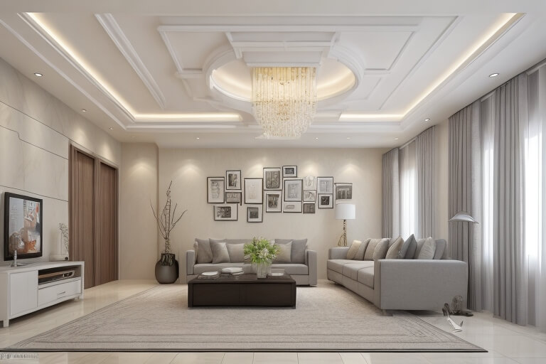 Understated Elegance Innovating False Ceiling Concepts