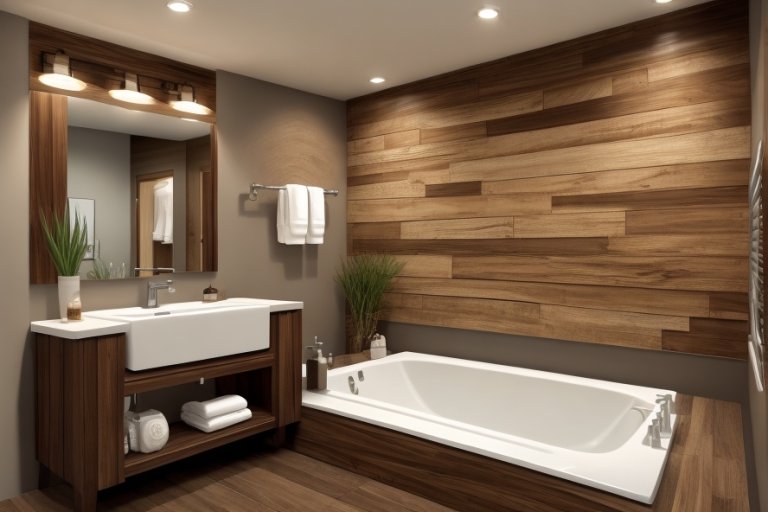 7 Wood Accent Wall Ideas for Bathroom Transformation: Creative ...