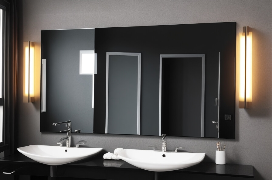 Eclipse Inspired Celestial Vibes with Black Wall Mirrors