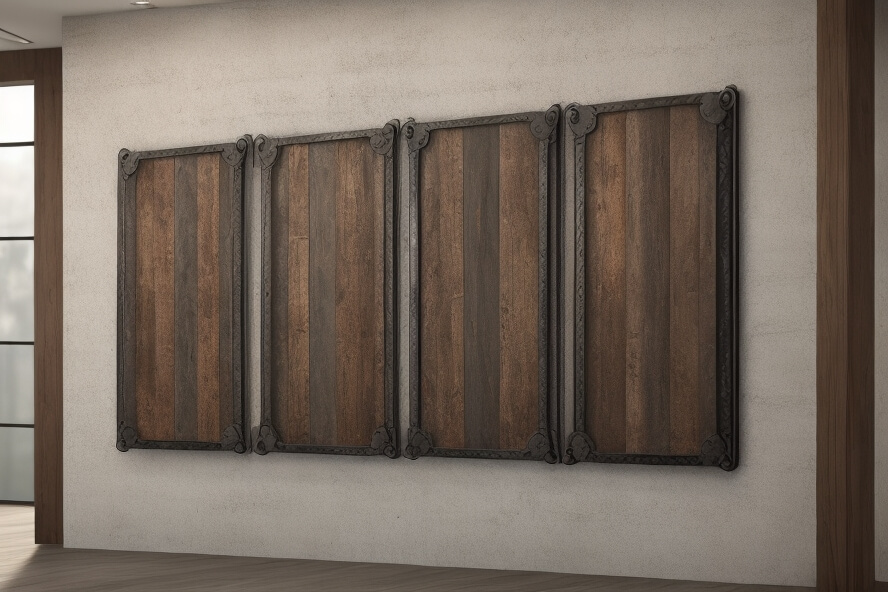 Metallic Melody Rustic Wall Art that Sings