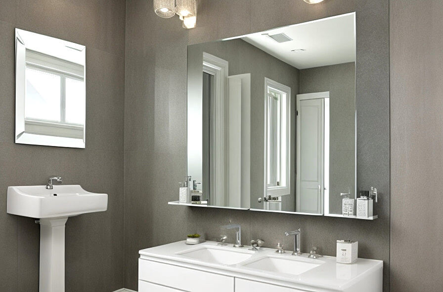 Mirror Mirror A Gallery of Unique Bathroom Wall Mirrors